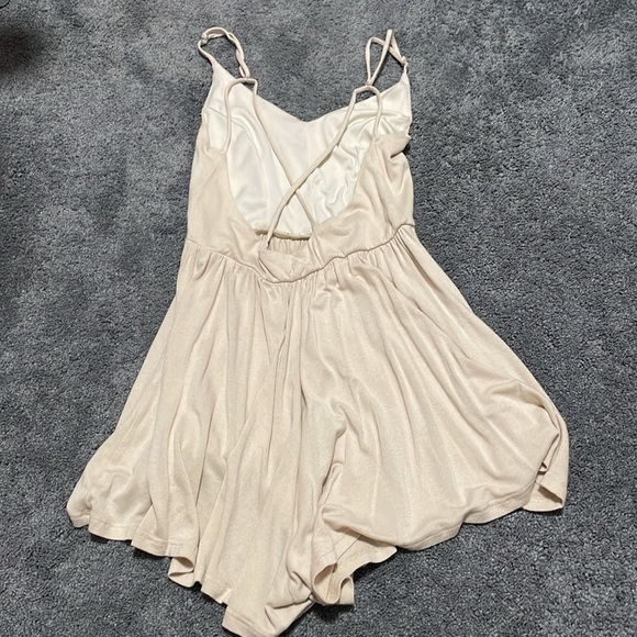 Wet Seal Beige Romper - Picture 2 of 2